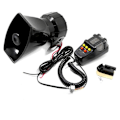 Miniatyrbillede 1 af 5: Bilhorn med mikrofon PA-system Nødsignal {DH}