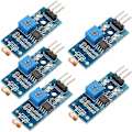 Miniatyrbild 1 av 5: 5st Digital Ljusintensitets Sensor Modul Fotoresistor Fotoresistor