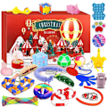 Miniatyrbillede 2 af 5: 24 Dages Jule-Fidget Legetøjs Kalender - Anti-Stress Legetøjs Sæt til Stressaflastning, Blind Box, Julegave til Børn style 9