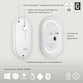 Miniatyrbilde 5 av 5: Logitech Pebble Mouse M350s, stilig trådløs Bluetooth-mus, lett, enkel å bytte, kompatibel med Windows, macOS, iPadOS, Android, ChromeOS