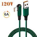 Pikkukuva 10 / 10: 120W nopea latauskaapeli USB Type-C -kaapeli 1M 1 m