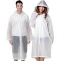 Pikkukuva 1 / 6: Sadeponcho sadetakit aikuisille, 2 kpl uudelleenkäytettäviä sadetakkeja hupulla ja hihoilla, vedenpitävä hätätilanteisiin, ulkoiluun, retkeilyyn, Disney