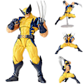 Miniatyrbild 1 av 5: Anime X-men Wolverine Actionfigur Leksak 16cm Modell Revoltech Amazing Yamaguchi Skrivbordsdekoration