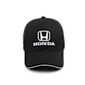 Miniatyrbillede 2 af 3: Honda Team Racing Visir Broderet Baseball Kasket - Sort