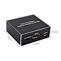 Miniatyrbilde 2 av 6: 4K HDMI Audio Extractor Konverter Konverter, HDMI til SPDIF Konverter | HDMI til HDMI og optisk SPDIF med 3,5 mm stereo støtte 3D, 1080p