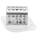 Miniatyrbillede 5 af 5: Varmeblæsermodstand 4864957 A/C-udskiftning til 1997-2001 /TJ/Wrangler RU353 F Silver white