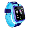 Miniatyrbillede 1 af 5: Børns Smart Watch 4g Gps Wifi Videoopkald Sos Tracker Vandtæt Børns Smartwatch Kamera Blå blue