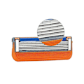 Miniatyrbilde 5 av 5: 4-pakning - 52 barberblader for menn med kompatible blader for Fusion 5 16 packs