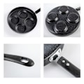 Miniatyrbillede 4 af 5: Fire-kops æggepande, Maifan sten non-stick pande, multifunktionel æggepande, kompatibel med alle varmekilder
