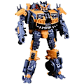 Miniatyrbillede 1 af 5: Black Mamba Qt-01 Qt01 Battletrap Transformationsfigur Rotb Action Figur Legetøj Film Model Studio Serie Ko Ss99 Deformationsbil R【mo】 QT01 no retail box