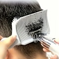 Miniatyrbilde 1 av 7: Profesjonell Barber Clipper Blending Flat Top Hårklippekam