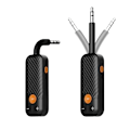 Miniatyrbillede 1 af 10: Bluetooth 5.2 Audio Receiver Transmitter 3.5MM 3.5 AUX med Mikrofon Stereo Musik Trådløs Adapter