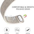 Miniatyrbillede 2 af 5: Armbånd til Apple Watch Rem 38/40/41mm Kvinder Mænd, Armbånd Mesh Metal Magnetisk Rustfrit Stål Loop Rem{DH}