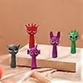 Miniatyrbilde 4 av 5: Sprunki actionfigurer, leker og spill, kontorfigurdekorasjon, gaver til barn