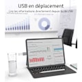 Pikkukuva 5 / 5: USB C - USB -sovitin, 2 kpl, USB C -uros - USB3-naaras -sovitin, USA