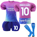 Pikkukuva 1 / 3: 2023/24 AC Milan Koti Rafa Leao #10 Kolmas Pelipaita Jalkapallopaidat 28(150-155CM)