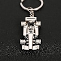 Miniatyrbilde 5 av 5: 2 stk. F1 Racing Bil Nøkkelringer Metall Formel 1 Racing Bil Nøkkelring Bil Nøkkelkjede Håndveske Char{DH}