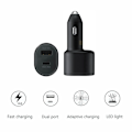 Pikkukuva 3 / 8: 60W Samsung Super Fast -aut lataus PD USB Type-C -portti Auto Cargador 45W Galaxy S24 S23+ S22 5g S21 Note 20 10 Z Flip3 A52