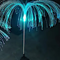 Miniatyrbild 3 av 5: Trädgårdslampa Solcell - Fiberoptisk lampa Flerfärgad
