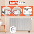Miniatyrbillede 4 af 5: Termostatisk radiatorhoved - 4 stk., M30 x 1,5 til køkken og badeværelse