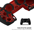 Pikkukuva 4 / 5: Pehmeä silikonikotelo Sony Playstation 4 PS4 -ohjaimelle, punainen
