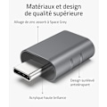 Pikkukuva 3 / 5: USB C - USB -sovitin, 2 kpl, USB C -uros - USB3-naaras -sovitin, USA