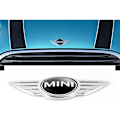 Miniatyrbillede 4 af 5: Mini Nyt Originalt Motorhjelm Mini Cooper Emblem Badge{DH}