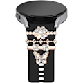 Miniatyrbillede 1 af 5: Armbånd til Galaxy Watch 6 & 5 & 4 med charms, 20 mm dame