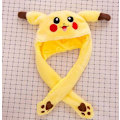 Miniatyrbild 4 av 8: Rolig plysch Pikachu-hatt, öron som rör sig och hoppar, Cosplay-kostymer