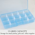 Miniatyrbillede 2 af 5: Plast opbevaringsboks, sorteringsboks, sortimentskasser