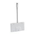 Pikkukuva 1 / 5: Lightning - RJ45 Ethernet Lan -verkkosovitin 5 in 1 USB Otg Lan Rj45 Ethernet 3,5 mm Nopea Muunnin