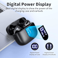 Pikkukuva 2 / 5: Bluetooth-kuulokkeet 60 tunnin toistoajalla, True Wireless -nappikuulokkeet LED-virtanäytöllä, kuulokkeet langattomalla kotelolla, IPX5-vesitiiviit in-ear-nappikuulokkeet Mi-liitännällä