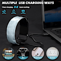 Miniatyrbilde 3 av 5: Oppladbart LED Armbånd, 2-Pakning USB Reflekterende Lysstriper
