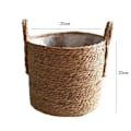 Pikkukuva 1 / 11: Olki kasvi erittäin suuri erittäin suuri ruukkukasvi kukka kori kasvi kori kudottu lattia sisätiloissa bonsai ensisijainen väri primary color Extra Small