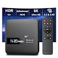 Miniatyrbilde 1 av 7: Smart Android TV-boks Android 10.0 16GB 2.4&5G WIFI 4K Mediaspiller TV-boks