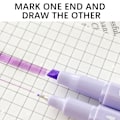 Miniatyrbillede 8 af 11: 7 stk. Sort Gel Pen til Studerende 0,5 mm Udtrækkelig Gel Pen Multifunktionel Glat Skrivepen Tilbage Til Skole Gave C