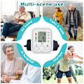 Miniatyrbillede 2 af 5: 2023 Digitalt Automatisk Blodtryksmåler Overarm BP【DH】