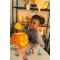 Pikkukuva 6 / 7: 6 kpl Halloween Puristuslelut, Halloween Stressipallot Kurpitsalelut Fidget-lelut Lapsille Aikuisille Juhlapalvelukset