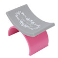 Miniatyrbild 3 av 8: Nagelarmsstöd Kudde Bord Manikyr U-formad Handkuddehållare Mjuk Silikon för Nagelkonst DIY Rosrosa