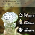 Miniatyrbillede 2 af 5: 6-pak 20 LED 2m solcellelamper til flasker (6 stk. varm), solcellelamper til flasker med LED-streng, diamant, solcellebelysning{DH}
