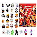 Miniatyrbillede 1 af 11: Julegavehit 2023 Halloween Adventskalender med 24 Pynt Nedtælling Blind Box Legetøj-sfsssc Halloween 24 3D Dolls Model C