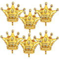 Miniatyrbillede 1 af 4: stk. 76 cm Krone Balloner Guld