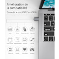 Pikkukuva 2 / 5: USB C - USB -sovitin, 2 kpl, USB C -uros - USB3-naaras -sovitin, USA