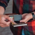 Miniatyrbillede 8 af 8: Kortholder i kulfiber med pop-up funktion og RFID-beskyttelse PU Sort sort black