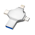 Miniatyrbilde 1 av 5: 1TB 4-i-1 Foto Backup Stick, Universell Kompatibilitet for iPhone iPad Android og PC, Lettbrukelig Programvare for Smidig Dataoverføring og Lagring,