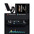 Miniatyrbild 2 av 5: Fitnessarmband, Smart Armband Stegräknare Fitnessklocka