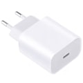 Miniatyrbillede 1 af 3: Oplader til iPhone - Hurtig Oplader - Adapter + Kabel 20W USB-C Hvid 3-Pack iPhone