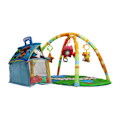Miniatyrbild 8 av 9: Ladida Babygym Happy Space Lekgym Blå Blue one size