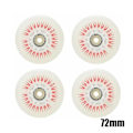 Pikkukuva 6 / 8: 4 kpl Flash Inline -rullaluistelupyörät 90A LED-valaistus Rullaluistelupyörät 80 76 72 68 Monivärinen 72mm Multicolor