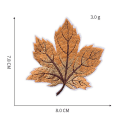 Miniatyrbild 2 av 4: 9 Maple Leaf Broderi Tyg Kläder Byxor Cartoon Patches